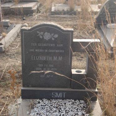 SMIT Elizabeth M.M. 1916-1974