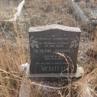VENTER Diederik Johannes 1897-1962