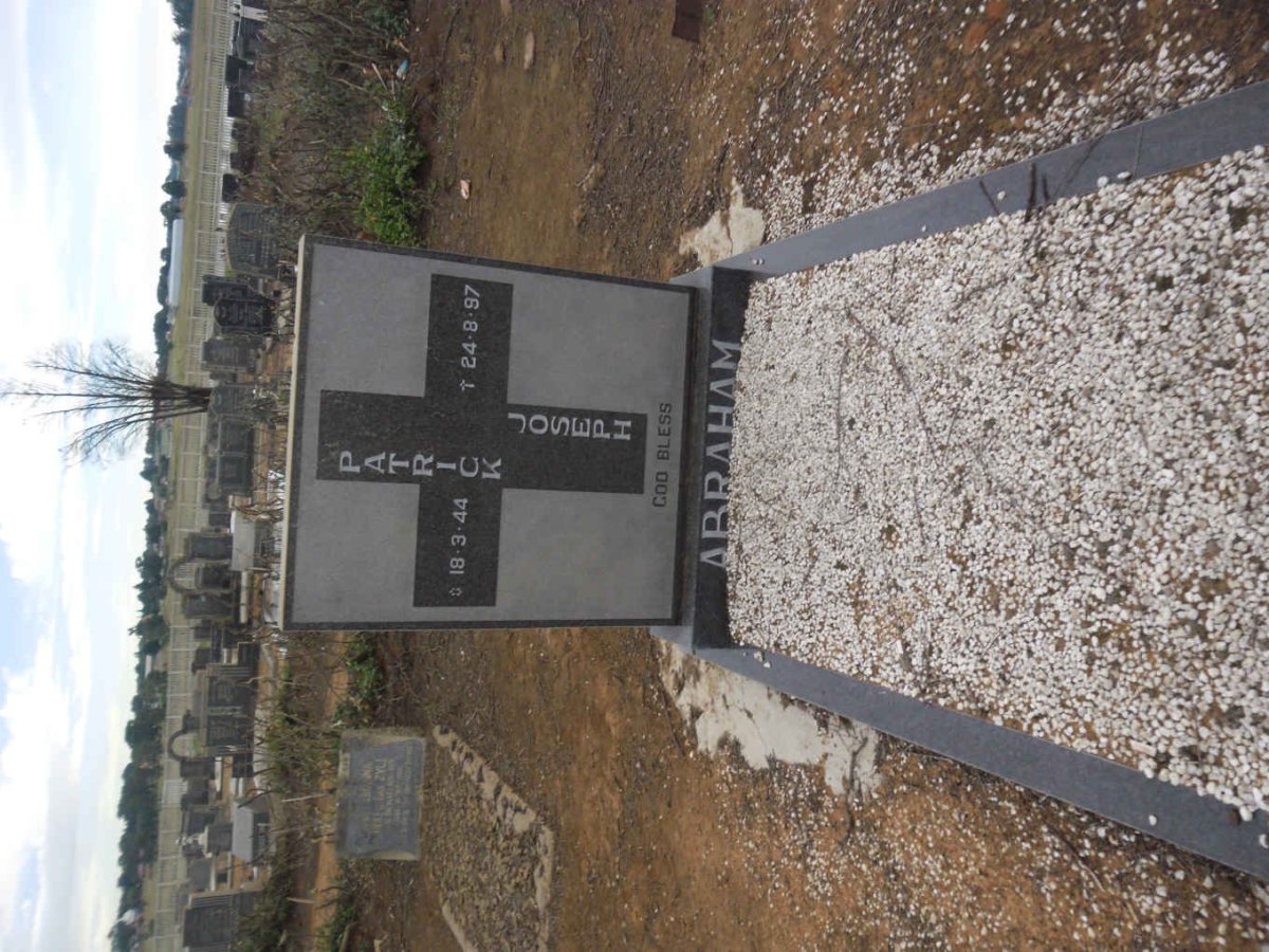 ABRAHAM Patrick Joseph 1944-1997