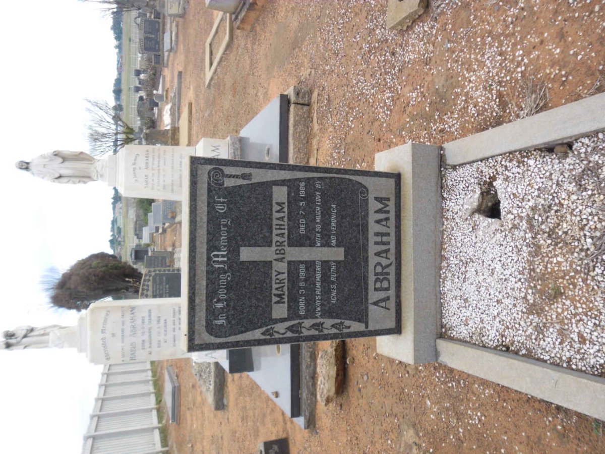 ABRAHAM Mary 1908-1986