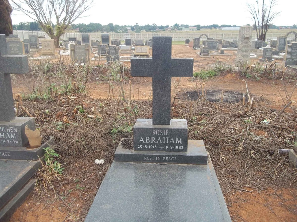 ABRAHAM Rosie 1915-1982