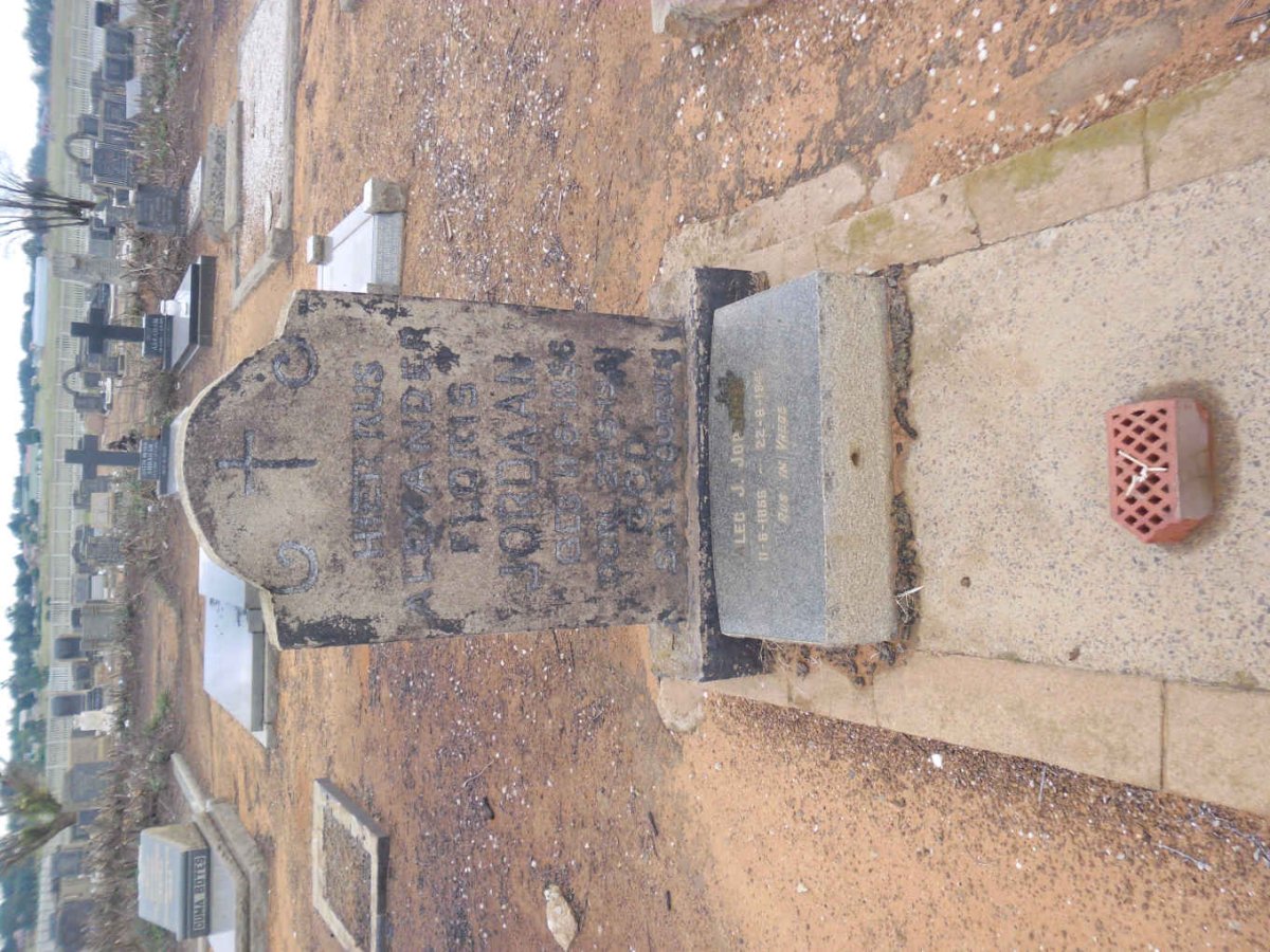 JORDAAN Alexander Floris 1856-19?1 :: JORDAAN Alec J. 1856-19??
