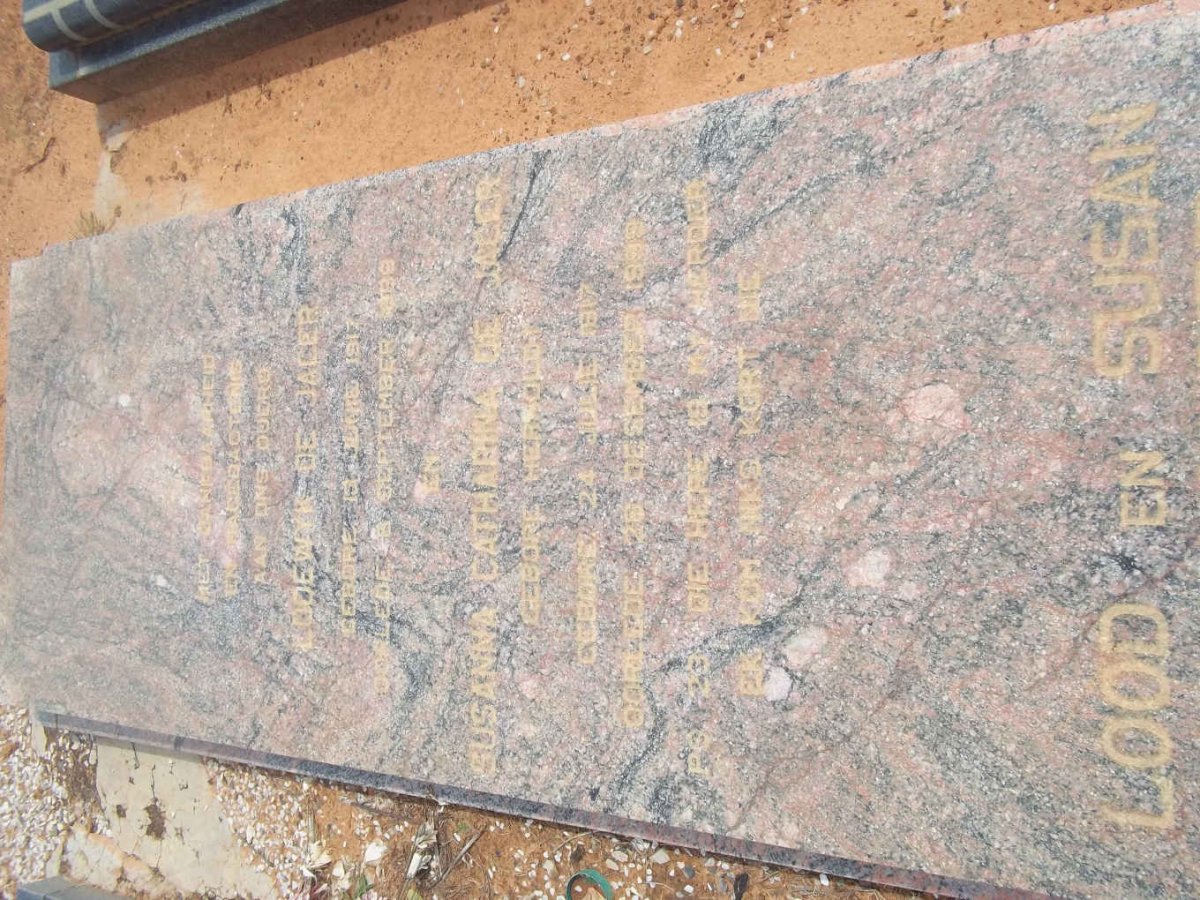 JAGER Lodewyk, de 1917-19?? &amp; Susanna Catharina HERHOLD 1917-19??