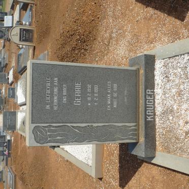 KRUGER Gerrie 1932-1993