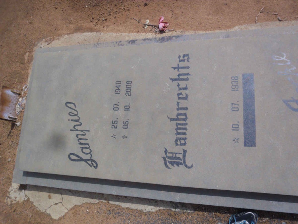 LAMBRECHTS Lampies 1940-2008 &amp; Jackie 1938-