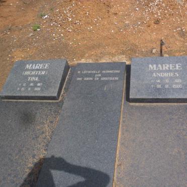 MAREE Andries 1913-2000 &amp; Tina RICHTER 1917-1999