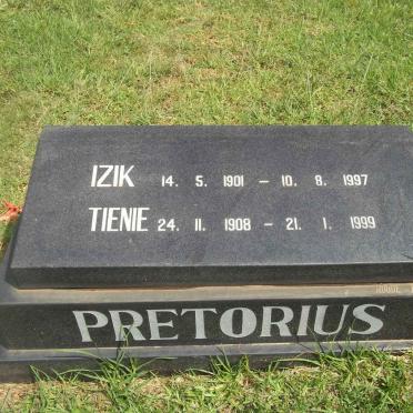 PRETORIUS Izik 1901-1997 &amp; Tienie 1908-1999