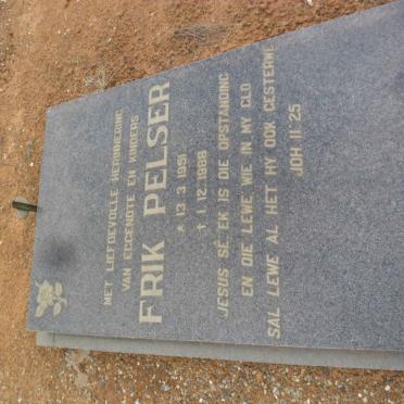 PELSER Frik 1951-1988