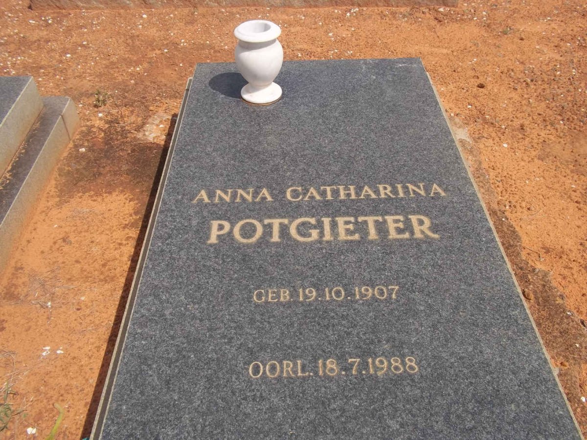 POTGIETER Anna Catharina 1907-1988
