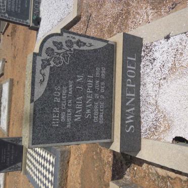 SWANEPOEL Maria J.M. 1910-1990