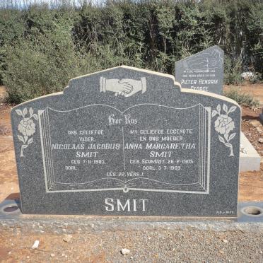 SMIT Nicolaas Jacobus 1903- &amp; Anna Margaretha SCHMIDT 1905-1969