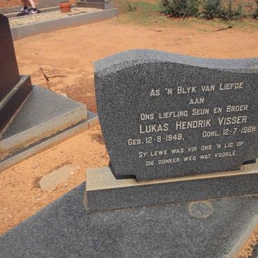 VISSER Lukas Hendrik 1948-1969