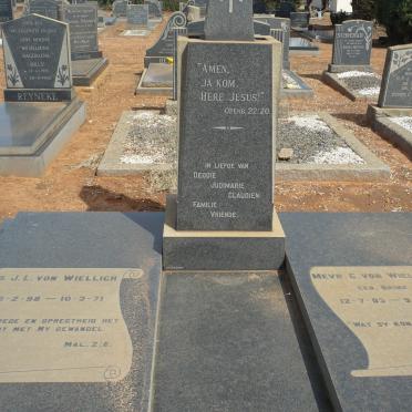 WIELLIGH J.L., von 1898-1971 &amp; C. BRINK 1903-1961