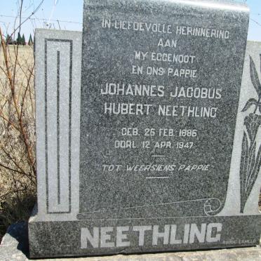 NEETHLING Johannes Jacobus Hubert 1886-1947