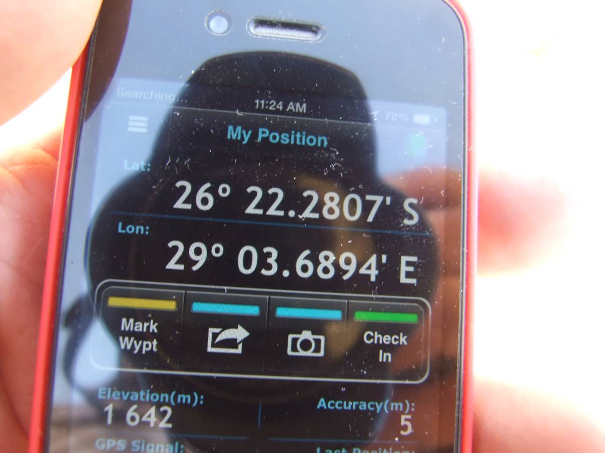 2. GPS reading