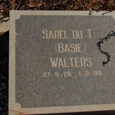 WALTERS Sarel du T. 1928-1988