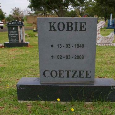 COETZEE Kobie 1940-2008