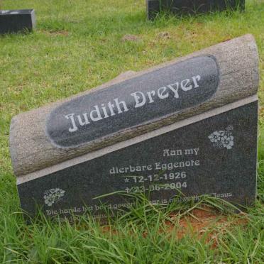 DREYER Judith 1926-2004