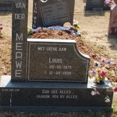 MERWE Louis, van der 1975-1998