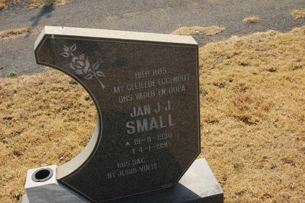 SMALL Jan J.J. 1930-1991