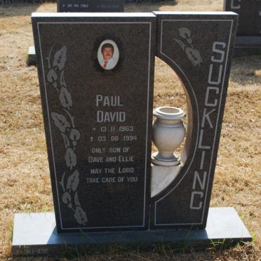SUCKLING Paul David 1963-1994