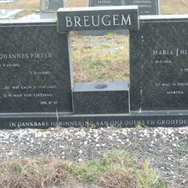 BREUGEM Johannes Pieter 1912-1983 &amp; Maria HUGO 1914-1982