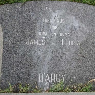 D'ARCY James &amp; Louisa