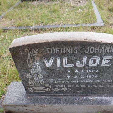 VILJOEN Theunis Johannes 1927-1979