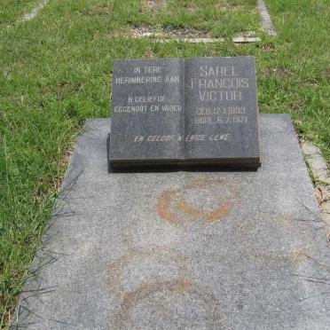 VICTOR Sarel Francois 1893-1971
