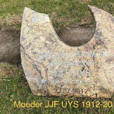 UYS J.J.F. 1912-2012