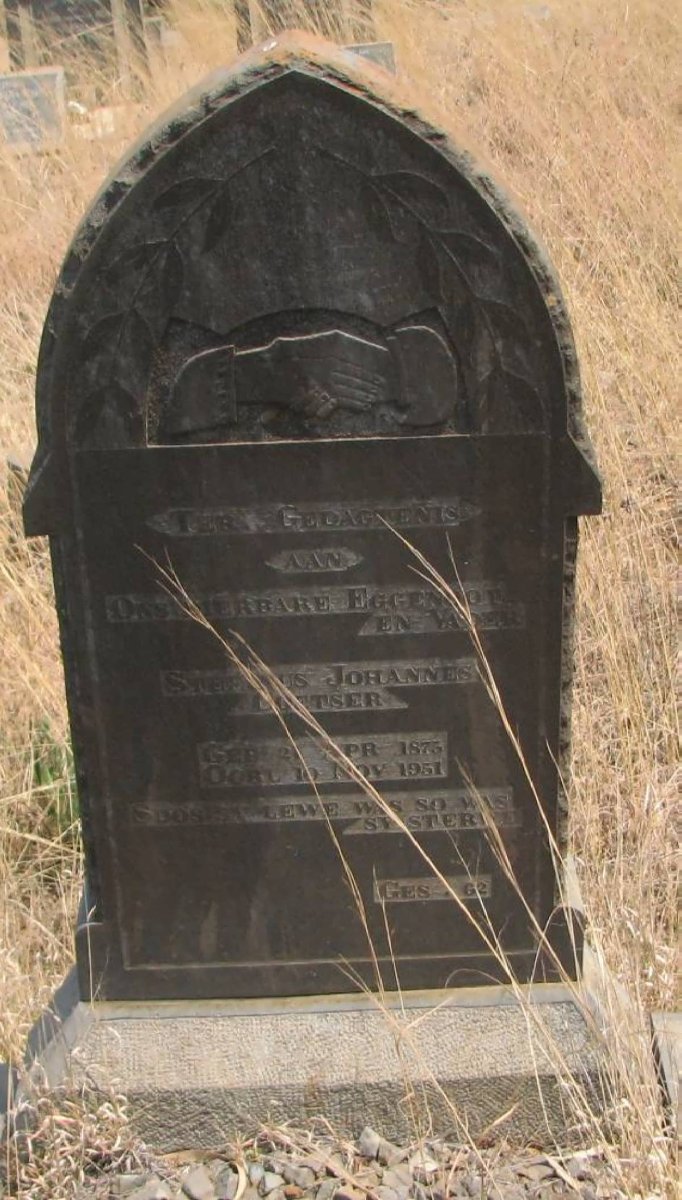 COETSER Stephanus Johannes 1873-1951