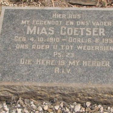 COETSER Mias 1910-1953