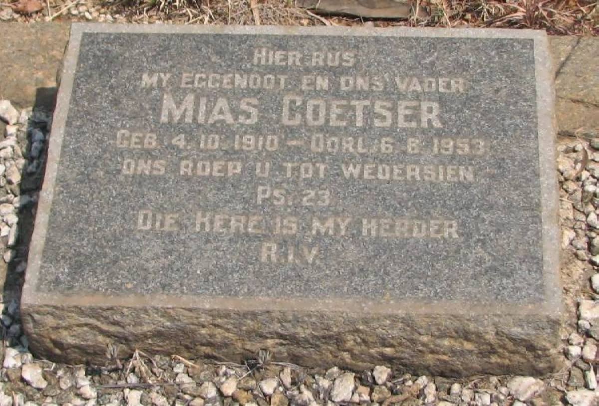 COETSER Mias 1910-1953