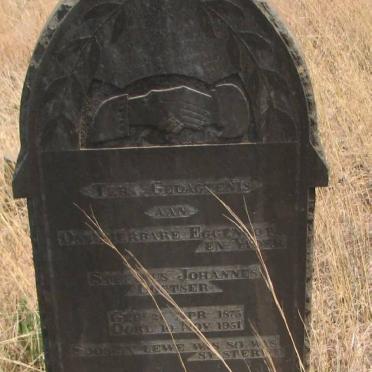 COETSER Stephanus Johannes 1873-1951