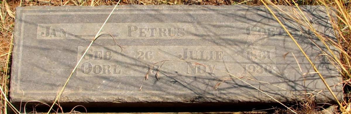 COETSER Jan Petrus 1861-1936