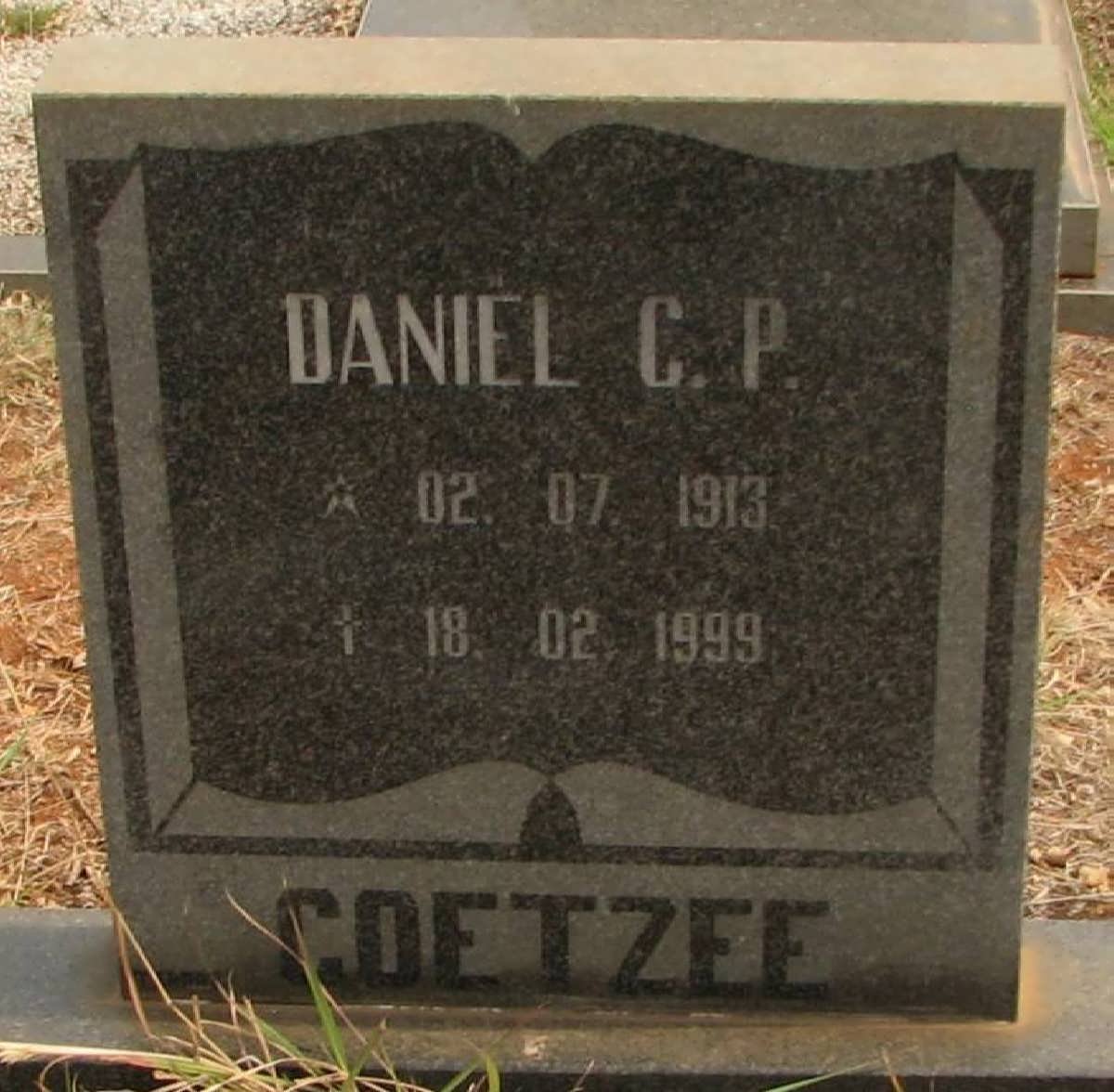 COETZEE Daniël C.P. 1913-1999