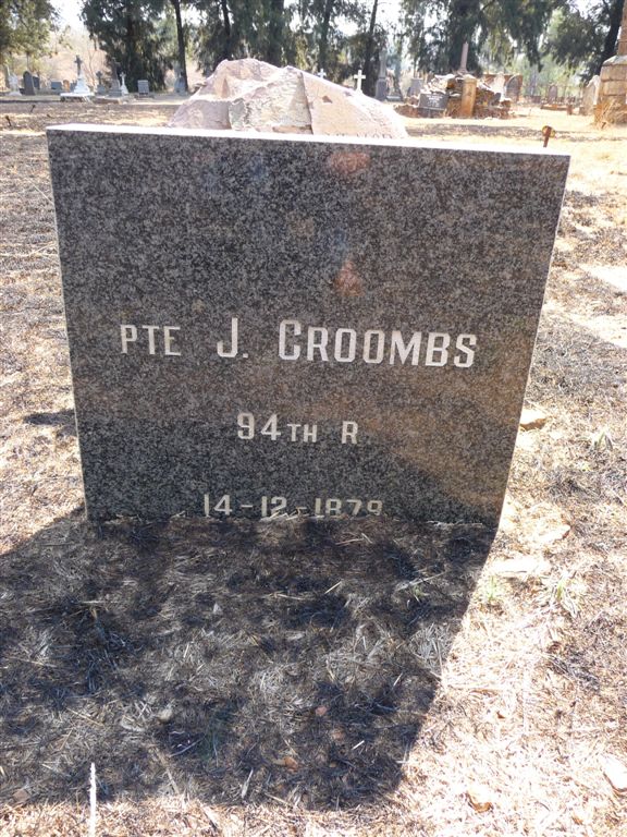 CROOMBS J. -1879