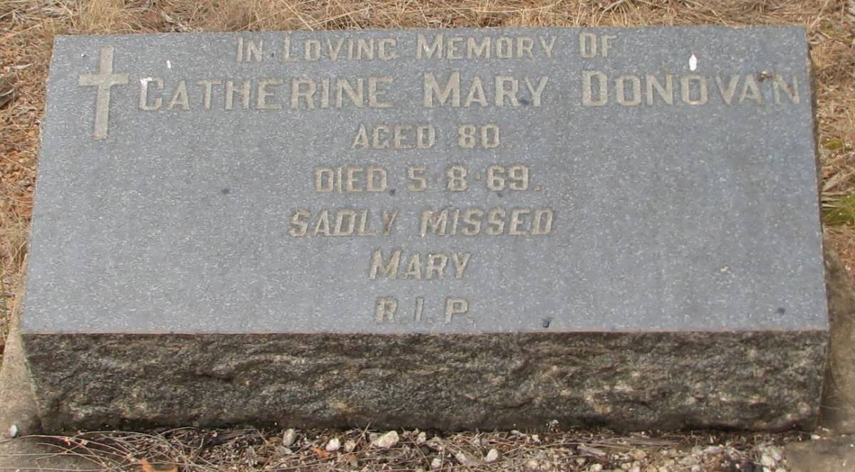 DONOVAN Catherine Mary -1969
