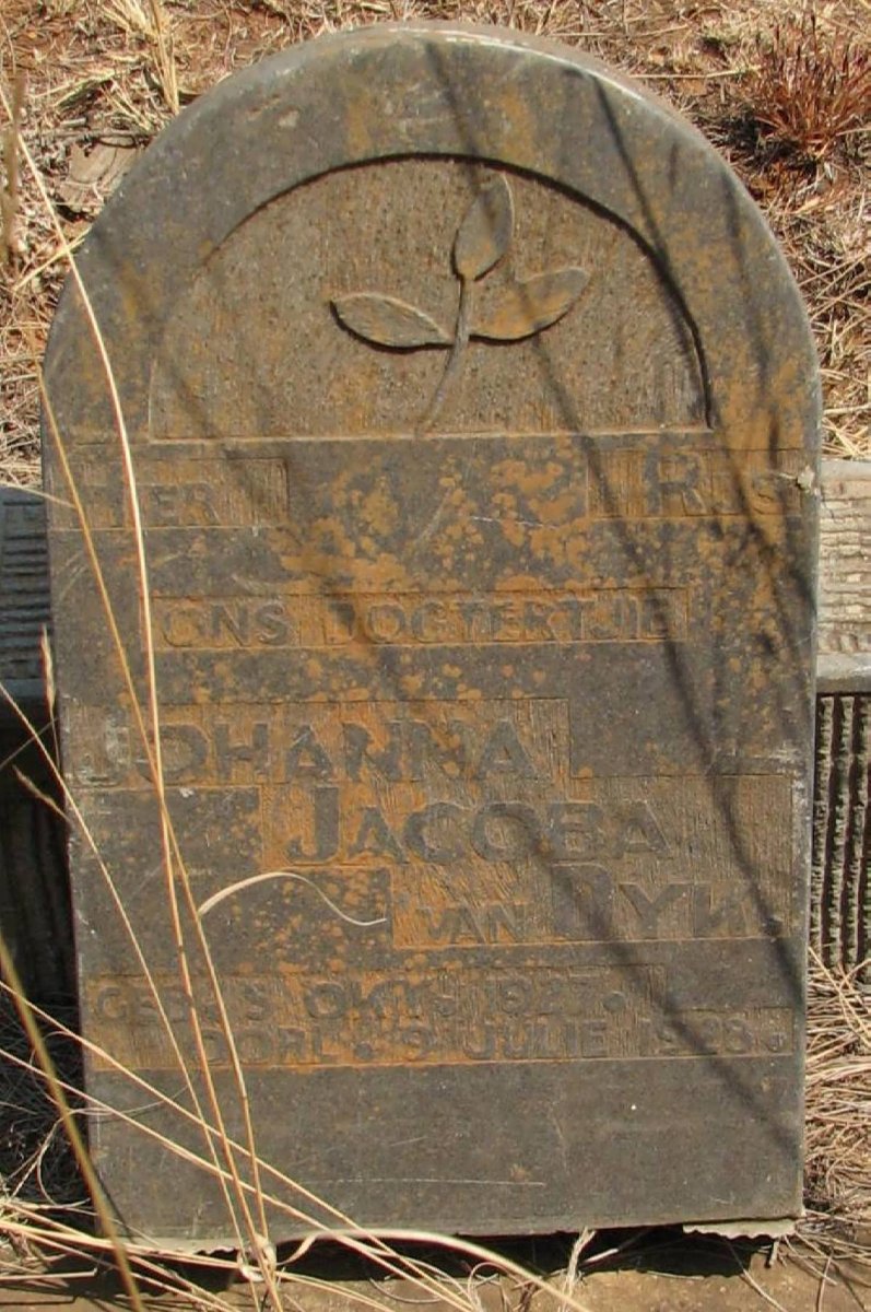 DYK Johanna Jacoba, van 1927-1928