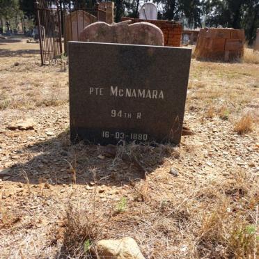 McNAMARA M.-1880