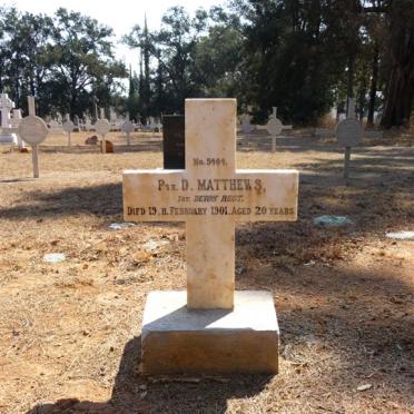 MATTHEWS D. -1901