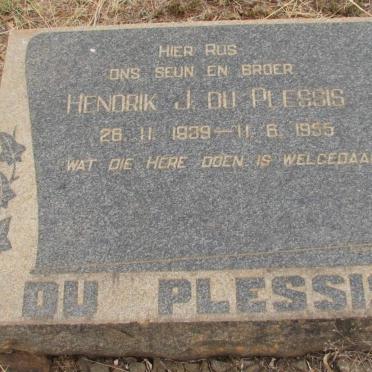 PLESSIS Hendrik J., du 1939-1955