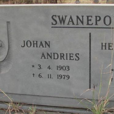SWANEPOEL Johan Andries 1903-1979 &amp; Helena Levina 1914-1978