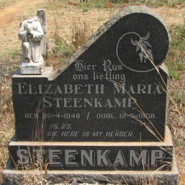 STEENKAMP Elizabeth Maria 1948-1958