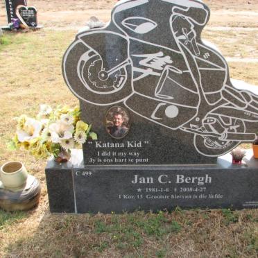 BERGH Jan C. 1981-2008