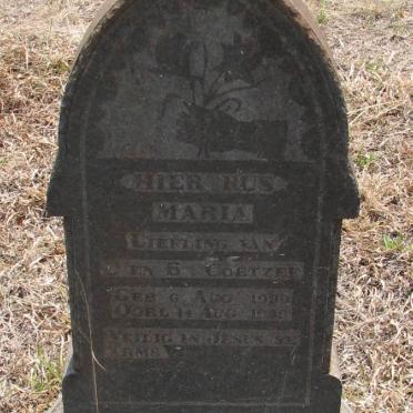 COETZEE Maria 1939-1939