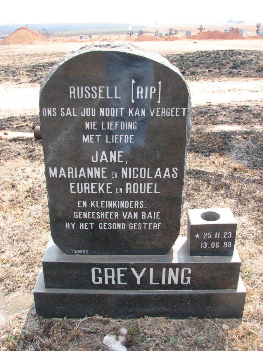 GREYLING Russell 1923-1999