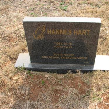 HART Hannes 1957-2012