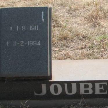 JOUBERT Johannes Jakobus 1911-1994 &amp; Louisa Lozya 1916-1986