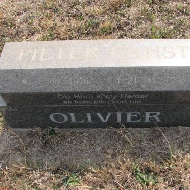OLIVIER Pieter Ernst 1916-1996
